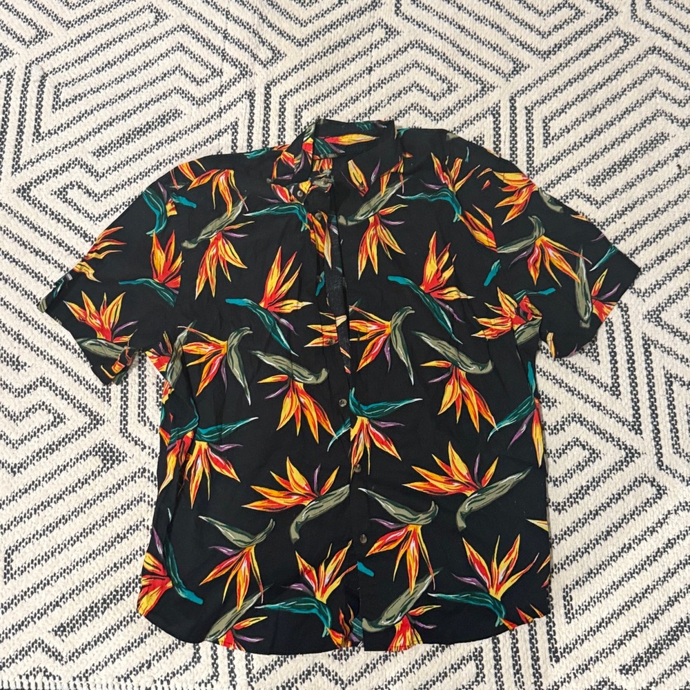 Floral Short Sleeve Shirt